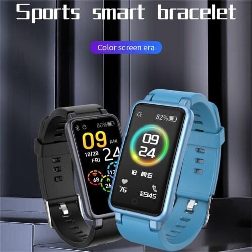 2021 C2 Plus Smart Watch IP67 Waterproof Fitness Call Smartwatch Men Women For IOS Android 1.14 Inch Tracking Smart Bracelet