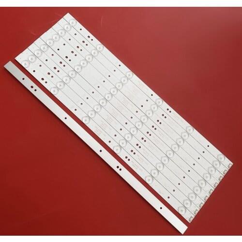 6LED 480mm LED backlight strip for LC490DUJ-SHA2 5800-W49001-1P00 5800-W49001-2P00 0P00 DP00 5850-W50007-1P00