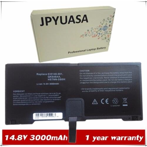 7XINbox 14.8V 3000mAh FN04 QK648AA HSTNN-DB0H 635146-001 Laptop Battery For HP ProBook 5330M FN04 QK648AA HSTNN-DB0H 635146-001