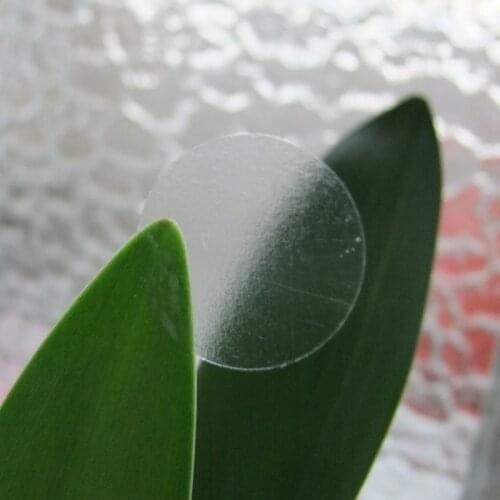 108pcs 3.5cm Round Transparent Labels Circle PVC Sealing Labels Clear Round Stickers Transparent Gift Box Decor Seal Stickers