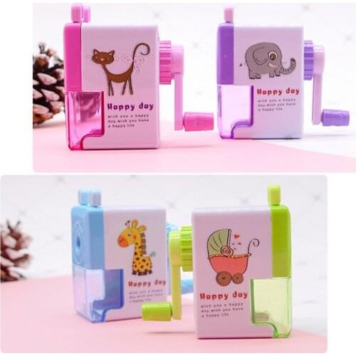 Kawaii Cartoon Mechanical Pencil Sharpener ABS Material Escolar Papelaria Office School Supplies