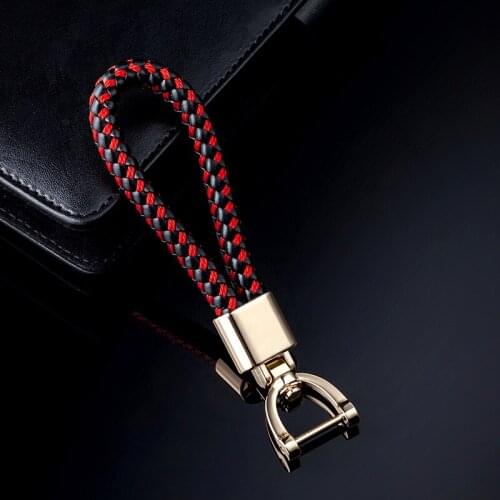 Leather Car Key Chains Rings High Quality Keyrings KeyChains For Renault Megane 2 3 Captur Clio 4 Scenic Duster Car Key Holder
