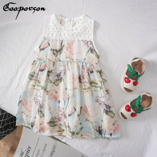 Summer Girl Clothes Kids Dresses For Girls Lace Flower Dress Baby Girl Party Wedding Dress Children Girl Princess Dress 2 6Y