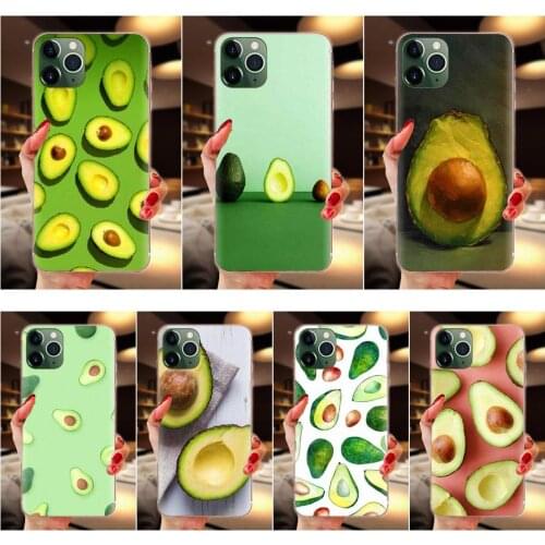Soft Cover Cases For Xiaomi Mi note 9 10 mi10 mi9 mi8 pro lite SE Mi A1 A2 A3 CC9 CC9E 9T Avocado Food