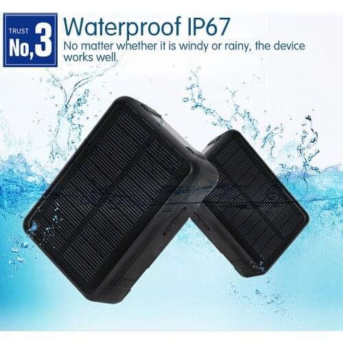 High Quality Cow GPS Tracker RF-V34 Solar Power Strong Magnetic Anti-remove Alarm Voice Monitor GSM GPS Animals Trakcing Device