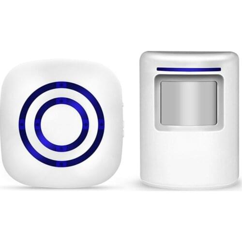 1pcs Visitor Doorbell Wireless PIR Store Shop Welcome Motion Sensor Entry Visitor Doorbell Alarm Door Bell Winkel Bel