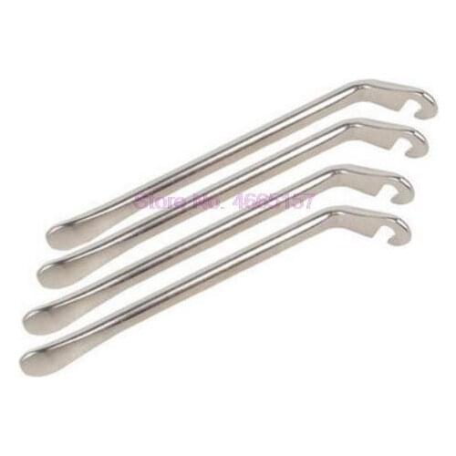 1000 pcs Durable Bicycle Tire Levers Curved Stainless Steel Practical Mountain Bicycle Tire Levers Tyre Remover Repair Tool