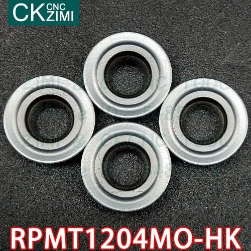 10P RPMT1204MO-HK ZM2125 RPMT 1204MO HK Carbide Inserts Milling Inserts Tools CNC Metal Lathe Tools Round Milling Cutter Inserts