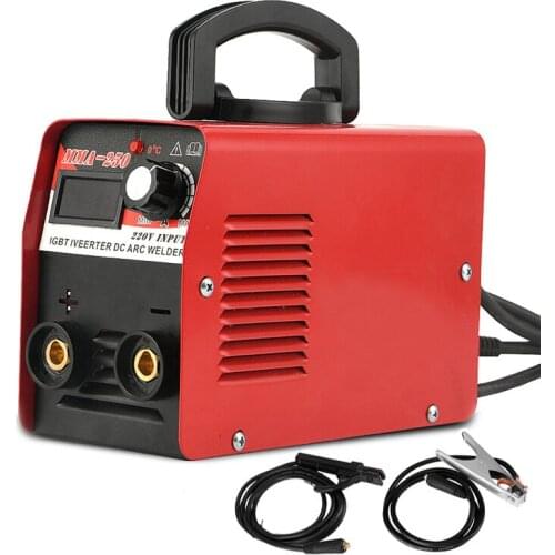 20-250A 220V Mini Electric Welding Machine Current Adjustable Digital LED Display Power Tube Inverter Portable Arc Welder