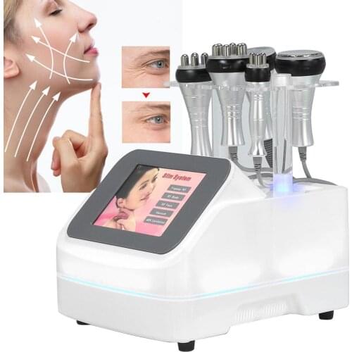 5 In 1 RF Body Sculpting Machine Ultrasonic 40Khz Negative Pressure Multipolar Burning Machine Shaping Bodys Beauty Instruments
