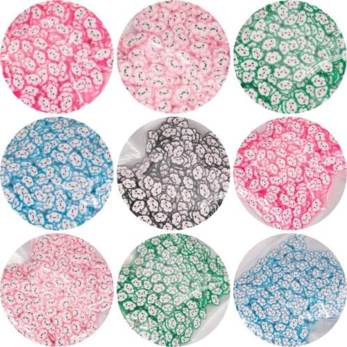 30g Nice Cute Cloud Shape Polymer Clay Slices Sprinkles for Crafts Making DIY Slimes Acrylic Resin Filler