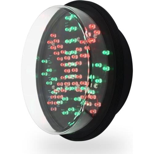 8 Inch Red Cross Green Arrow 2 in 1 Led Traffic Signal Module for Parking Lot