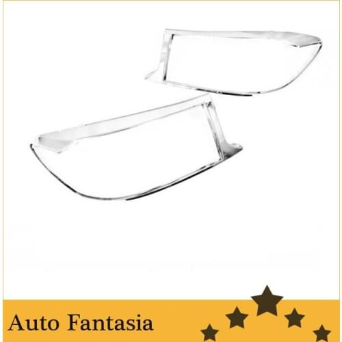 Auto Chrome Parts Chrome Head Light Cover for Toyota Fortuner 09-12-Free Shipping
