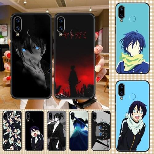Anime Noragami Yato Phone case For Huawei Honor 6 7 8 9 10 10i 20 A C X Lite Pro Play black 3D waterproof tpu cover luxury
