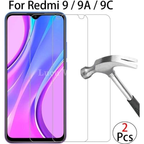 Case redmi 9A 9C 9 A C cover tempered glass screen protector for xiaomi redmi9C protective phone coque global Xiaomi readmi remi
