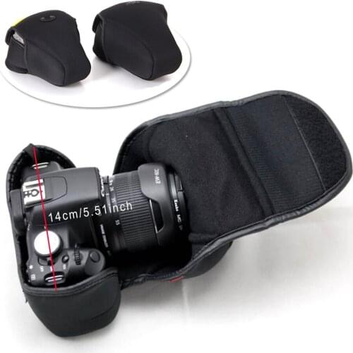 DSLR Camera Liner Soft Bag For Canon 100D 200D 1300D 1200D 1100D 800D 750D 760D 700D 500D 550D 600D 650D 450D 80D 18-135mm Lens