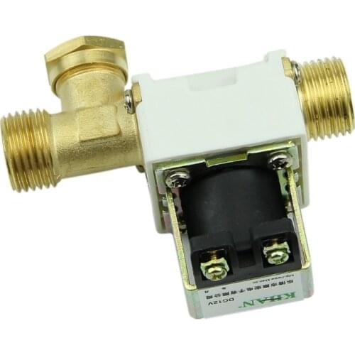 2021 New 1/2" Electric Solenoid Valve For Water Air N/C Normally Closed DC 12V New