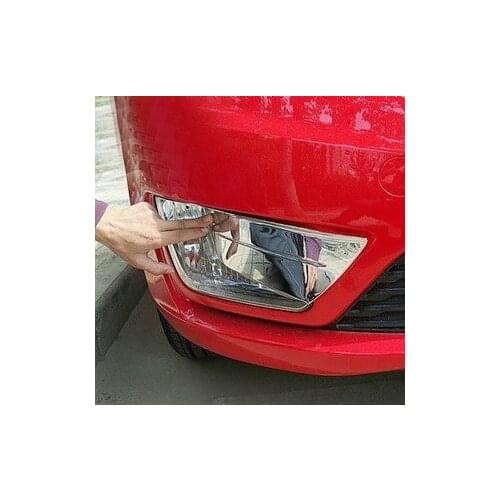 Fit for Kia Rio/K2 2011-2012 ABS Chrome Front Fog light Lamp Cover Trim