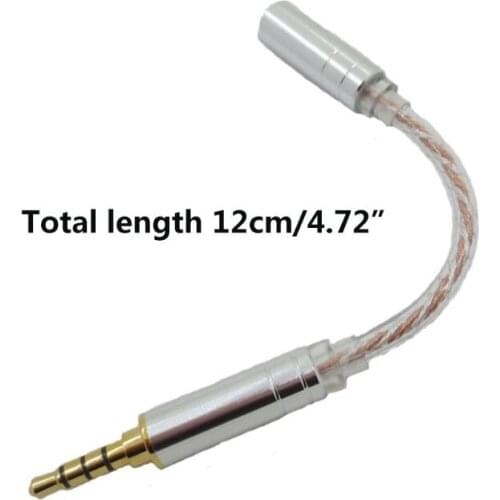 HIFI Balance Cable Male 2.5mm to 3.5mm 4.4mm Female Headphone Line Adapter Drop Shipping
