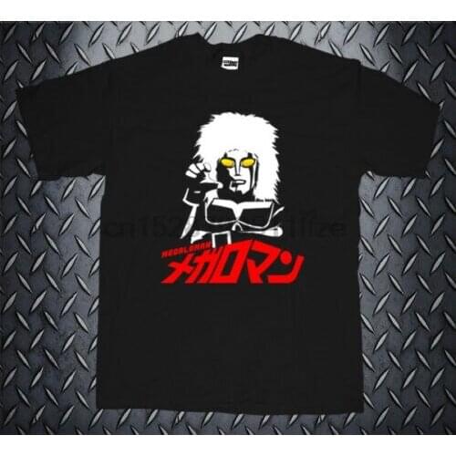 New Rare Classic Tokusatsu Megaloman Like Ultraman Japan Superhero T-Shirt Good Quality Cotton Men O-Neck Casual Print T Shirt