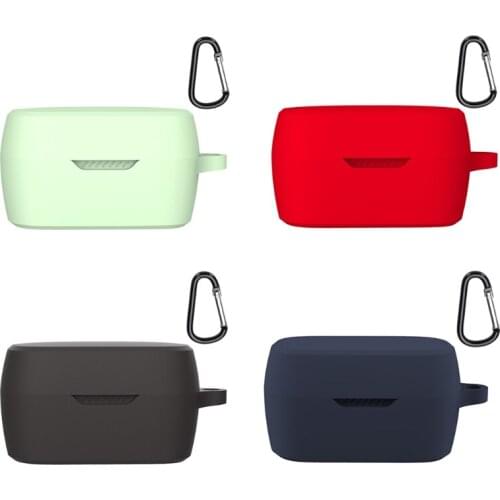 Compatible with JBL-T280TWS X Shockproof Wireless Earphone Silica Sleeve Impact-resistant Case Anti-dust Washable Cover