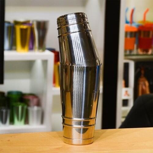 QUEENBAR 510+820ML High Capacity Cocktail Shaker Boston Shaker Stainless Steel Shaker Home Bar Tool Custom Shaker Bartender Set