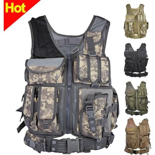 Tactical Vest Military Equipmen Combat Armor Vest Men Hunting Vest Army Outdoor CS Training Vest Airsoft chaleco tactico militar