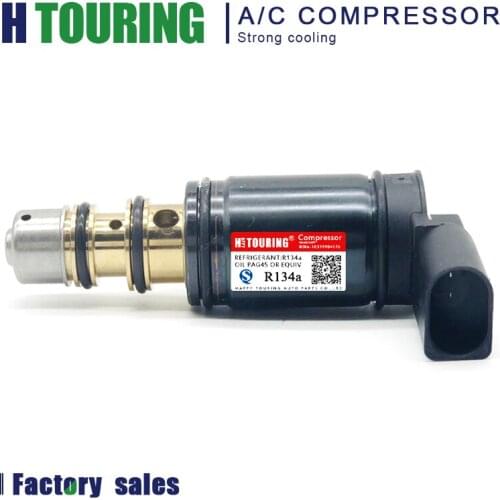 For DENSO 6SEU14C 7SEU16C AC Compressor Control Solenoid Valve For Volkswagen MK5 MK6 5q0820803 1K0820859S 5q0820803f