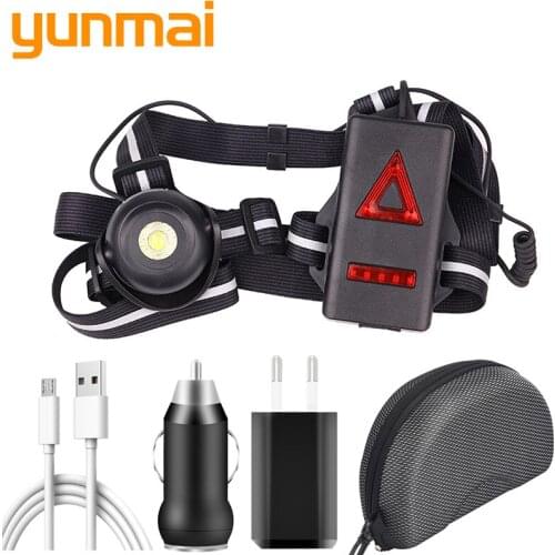 XM-L2 U3 High Quality Strap Light Night Running Light LED Headlight Built-in Battery Flashlight Headlight Waterproof Headlight