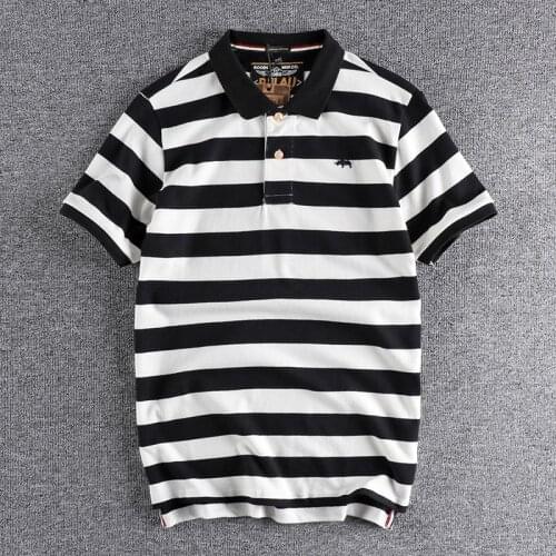 YURUNXIANG Short Sleeve Polos For Men