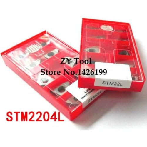 10PCS STM2204L Hard alloy Shim lathe tool holder accessories,Suitable for SEL/B-SEL,INSERT IS 22IR