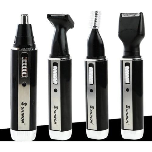 2018 Multifunction 4 In 1 Electric Men SH-2051 Ear Nose Trimmer Rechargeable Portable Hair Clipper Shaver Beard Eyebrow Trimmer