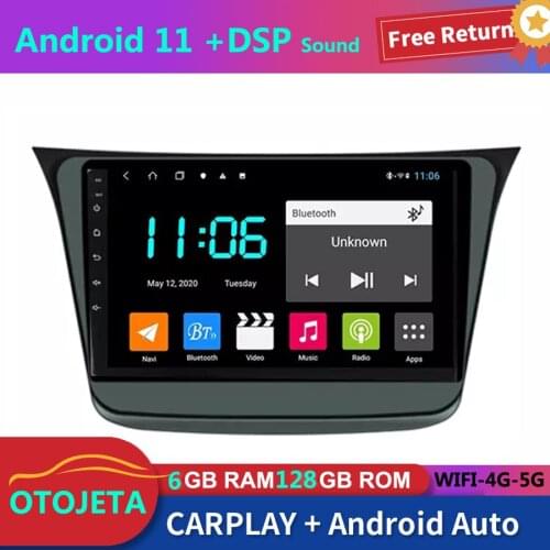 For Suzuki Wagon R 2019 Car Radio Stereo GPS Navigator 6GB Ram 128GB Rom Autoradio 2Din Android 11 Bluetooth Multimedia Player
