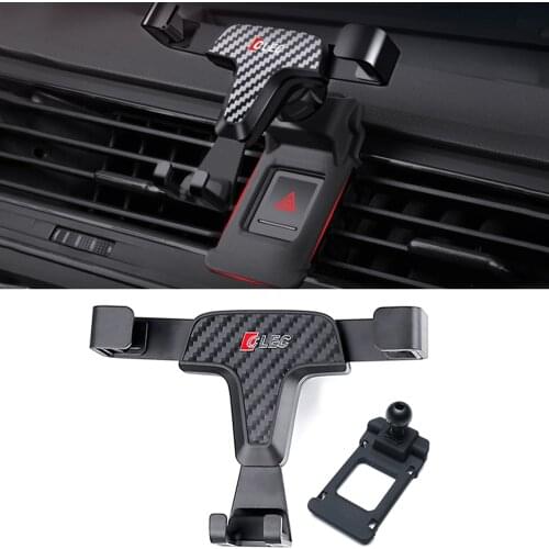 For VW Volkswagen Tiguan MK2 2017-2021 Auto Smart Cell Hand Phone Holder Air Vent Cradles Mounts Stand