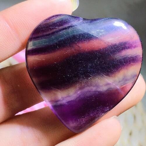 Flourite heart