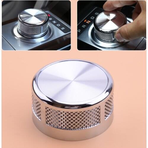 Chrome ChromeAutobiography Style Rotary Gear Shift Selector Knob Fit for Range Rover L405 2013-2016