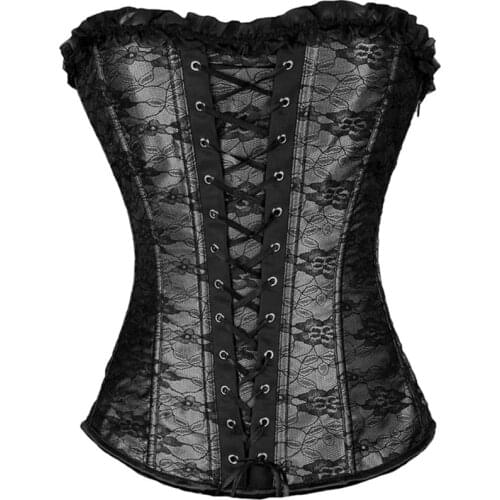 Corset Fashion Court Corset Women Sexy Underbust Corset Waist Trainer Corset Sexy Corselet Corsets And Bustiers Tops Women