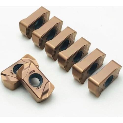 LNMU 0303ZER MJ AH130 high quality double-sided fast feed cutting insert carbide tool CNC lathe tool LNMU0303