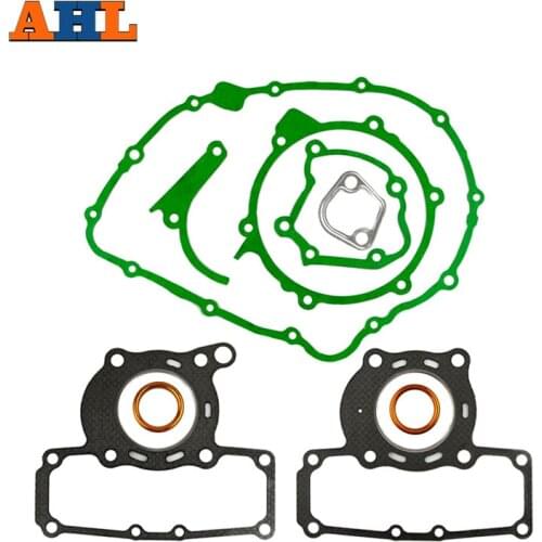 AHL Motorcycle Head Cylinder Gaskets Engine Starter Cover Gasket & Oil Seal Kit For Honda VT250 Magna 250 Racing replacement