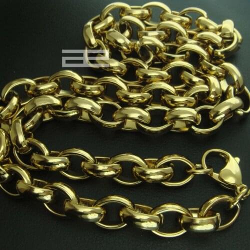 Men classic chains necklace in 60cm long N207