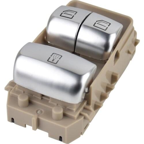 ABS Material Electric Power Master Window Switch Glass Lifter Control Button A2229050109 For Mercedes Benz E350 S560 S600 S63