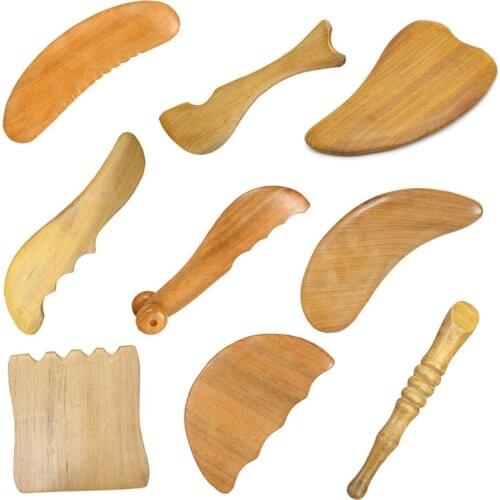 Fragrant Wooden Gua Sha Tool Scraping Massage Tool Slimming Guasha Massage Board Gua Sha Scraper Body Massage Therapy Tool
