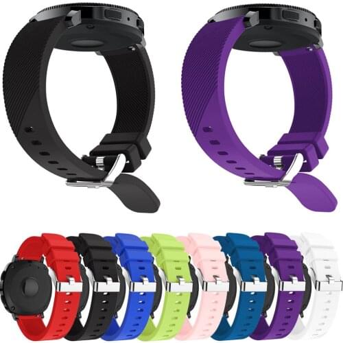 Sport Soft Silicone Watch Strap Wristband Wrist Strap For Samsung Gear Sport 20mm Watch Band For Samsung Galaxy Watch 42mm