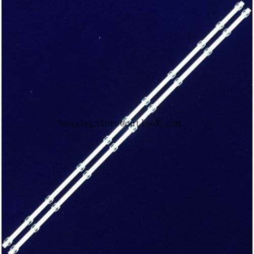 LED Backlight 11LEDs GIC43LB32-3030F2.1D-v0.9 4C-LB4311-ZM06J 43HR330M11A1 para TCL 43A260 43A460 43V2 43F6F 43L2F 43D6 43L2800