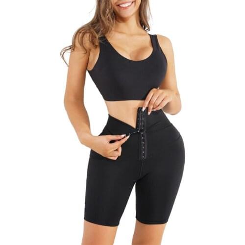 Hip Lift Waist High Waist Body Fat Burning Slimming Fajas Colombianas Waist Trainer Body Shaper Safety Short Pants Panties Brief