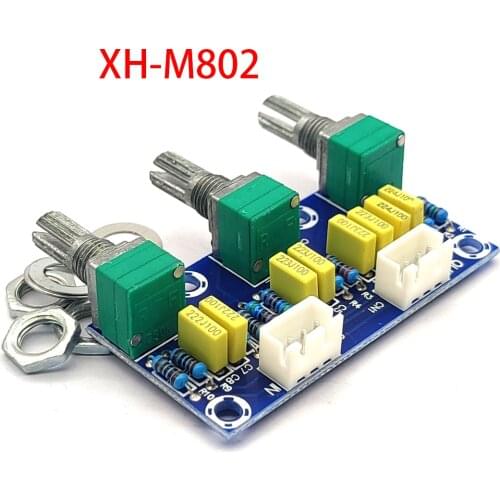 XH-M802 Passive Tone Board Pre-stage Board Front Board Tone Board High And Low Tone Adjustment HIFI Fever Grade Finished Product