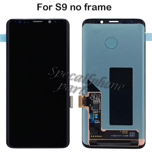 Super AMOLED For Samsung Galaxy S9 S9 Plus Display LCD Touch Panel Screen Digitizer With Frame Galaxy S9+ G960 G962 Pantalla