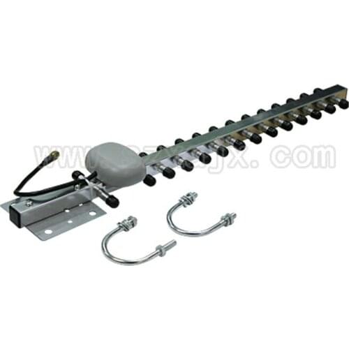 2.4G 13 unit 20dbi outdoor directional Yagi fishbone antenna RP-SMA inner hole