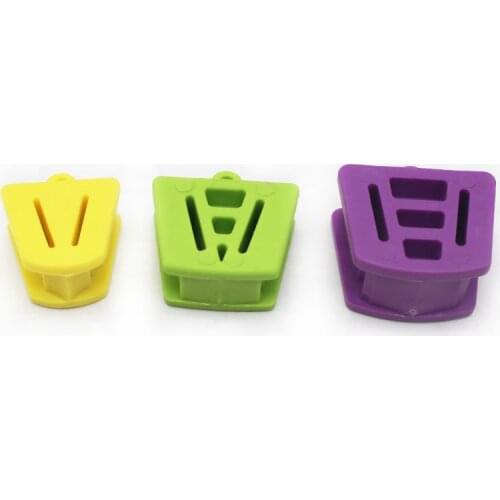 3 Pcs 3Sizes Mouth Prop Bite Rubber Opener Retractor Dentist Materials Intraoral Supporting Device Dental Oral Hygiene Care Tool