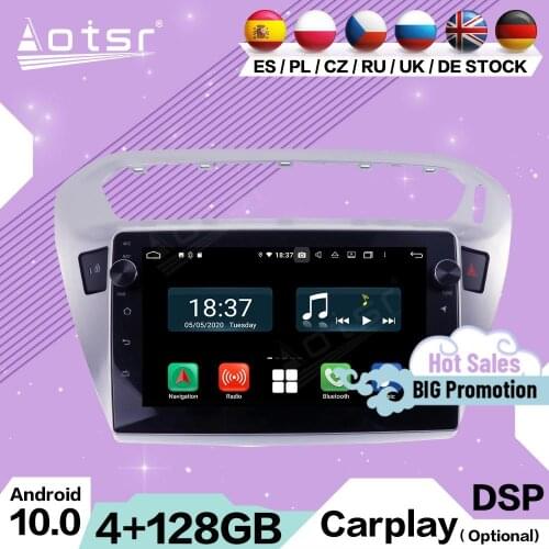 4+128G Carplay Multimedia Android For Peugeot 301 2008 2009 2010 2011 2012 2013 2014 GPS Navigation Auto Car Radio IPS Head Unit